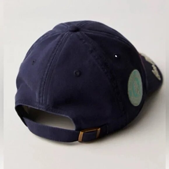 Free people X American Needle Mountain Made Baseball Hat Nwt In Navy - Picture 4 of 9